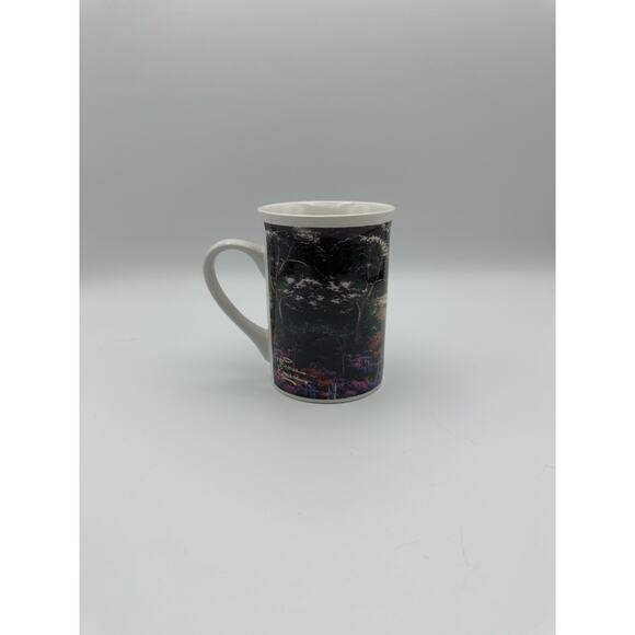 Vintage Designpac Spring Gate Thomas Kinkade Art Scene Mug coffee tea cup 1996 - Picture 4 of 11